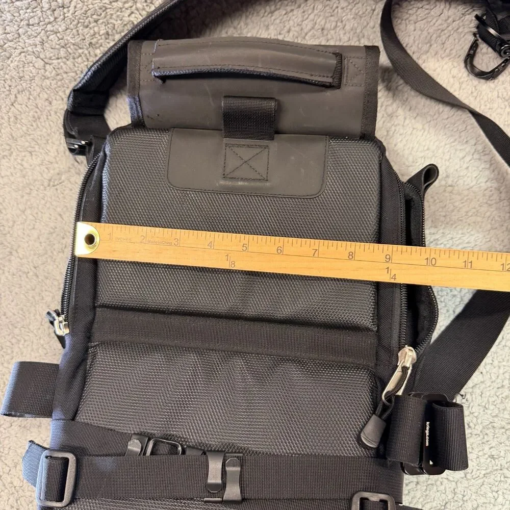 KRIEGA Sling EDC Waterproof Messenger Bag Black Motorcycle Riding Travel